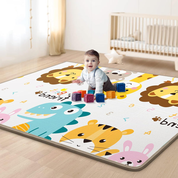 CARTOON LION FAWN BABY CRAWLING PLAY MATS